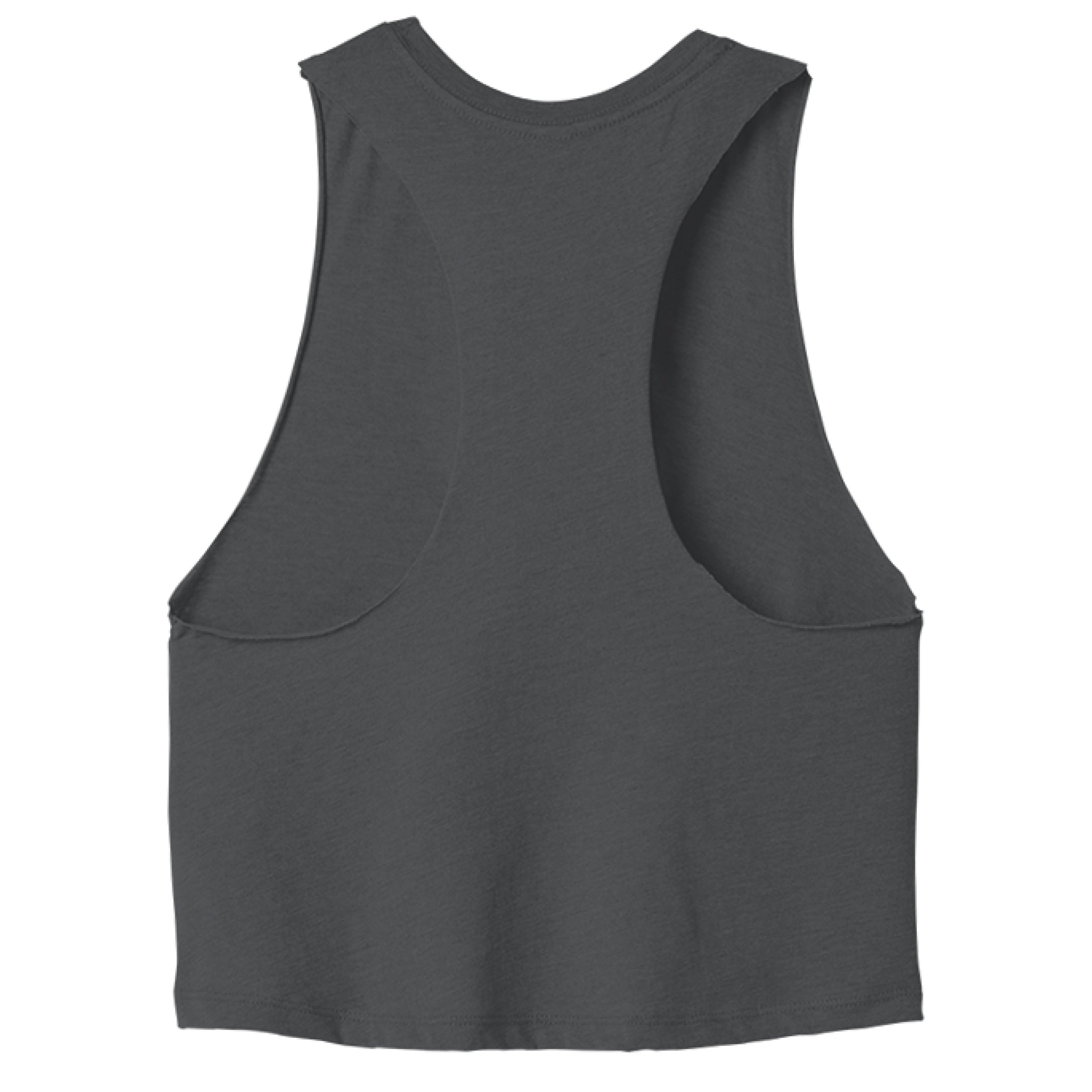 DARK GRY HEATHER - BACK